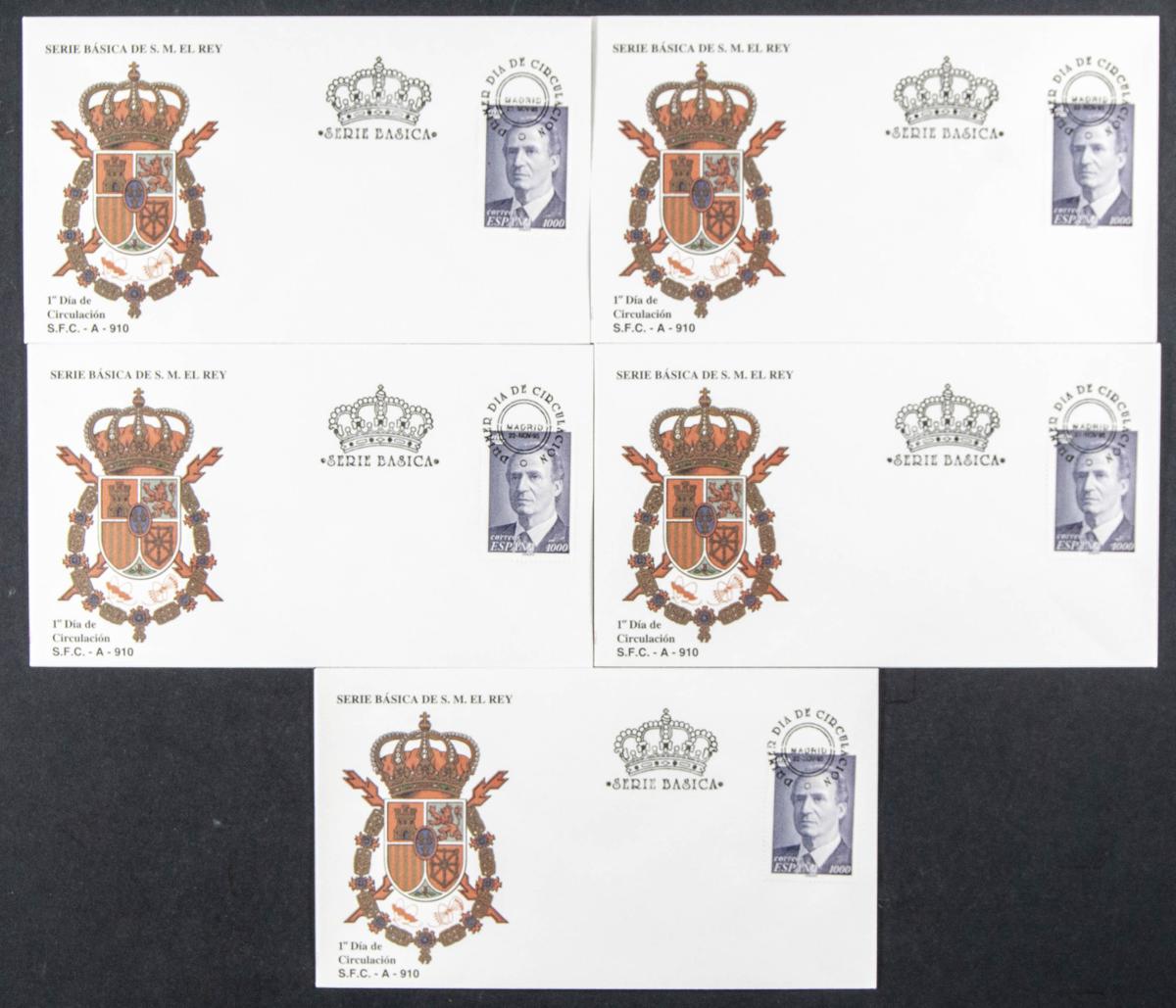 96 | Spanish Collection. Sets and stamps stock