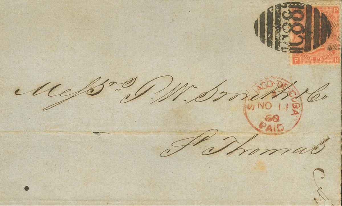 1300 | Cuba. Bristish Post Office