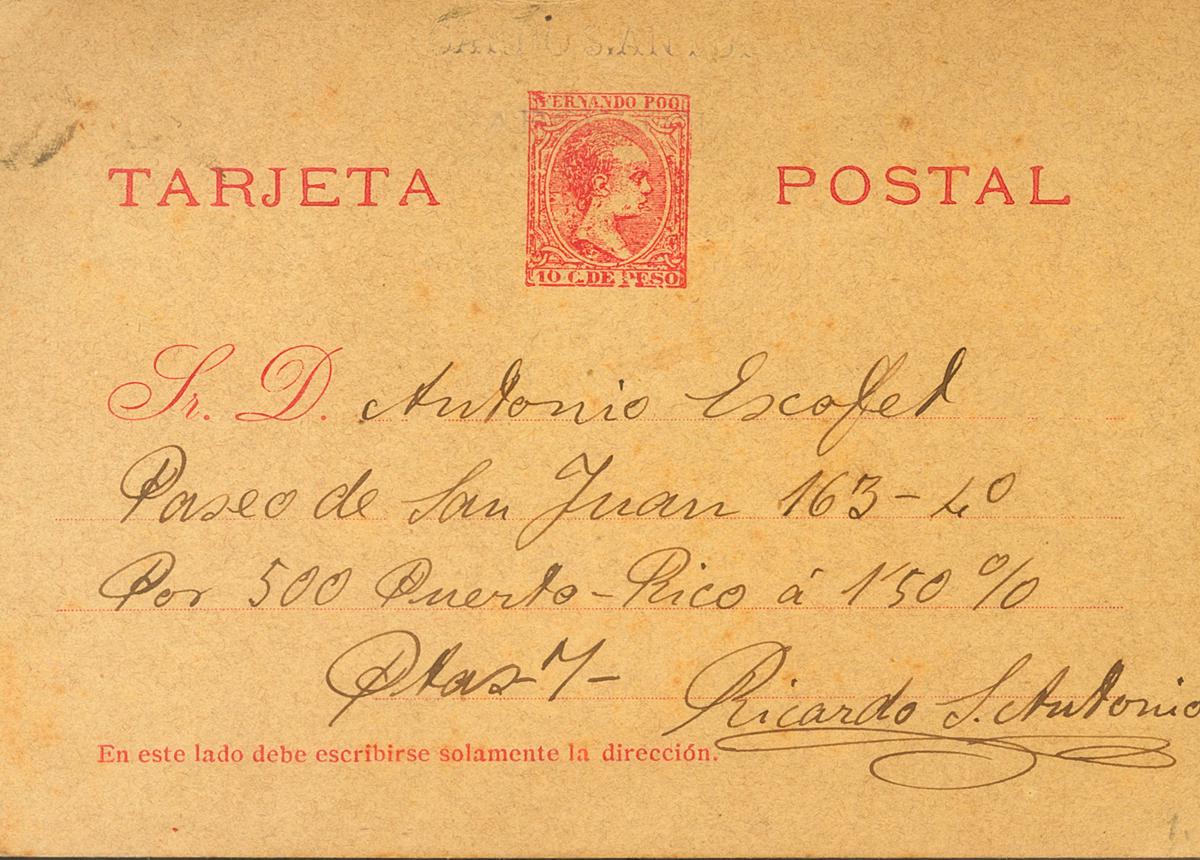 1032 | Fernando Poo. Postal Stationery