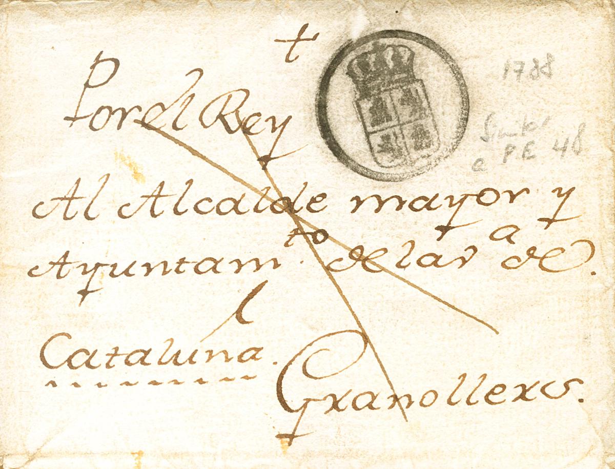 36 - Pre-philately. Madrid 
