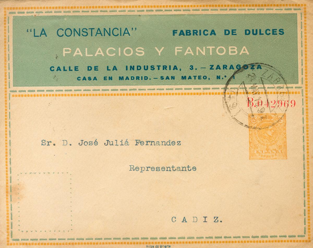 910 | Entero Postal. Entero Postal Privado