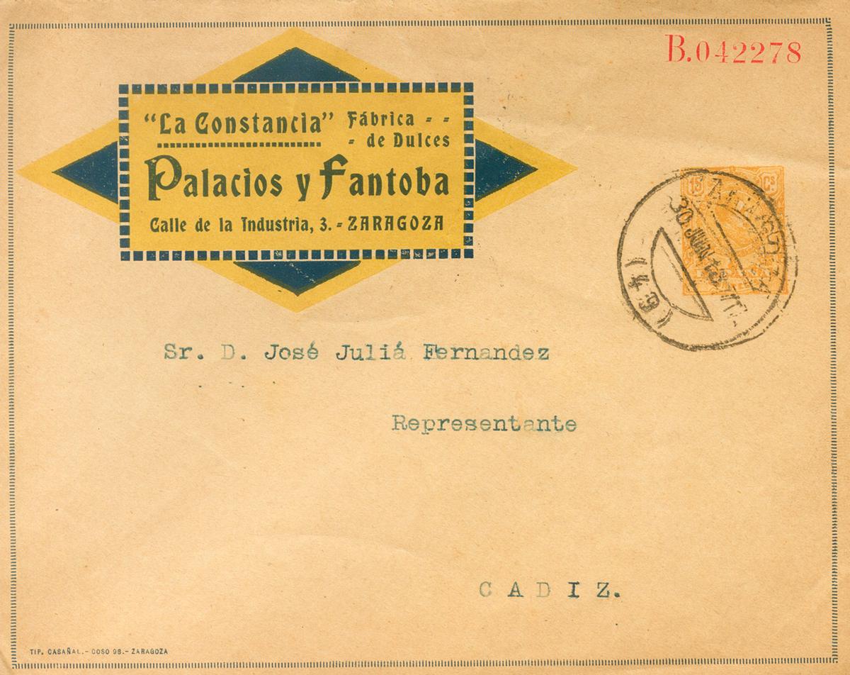 911 | Entero Postal. Entero Postal Privado