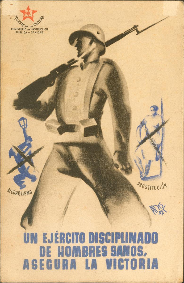 921 | Guerra Civil. Tarjeta Postal Republicana