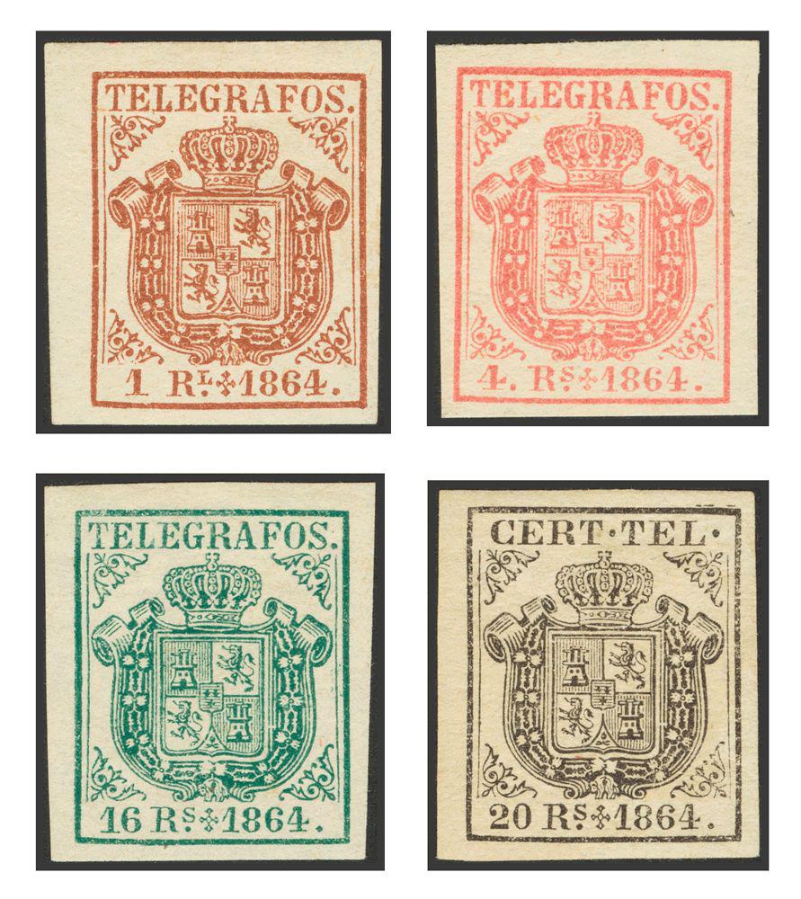 235 | 1º y 2º Centenario. Telégrafos