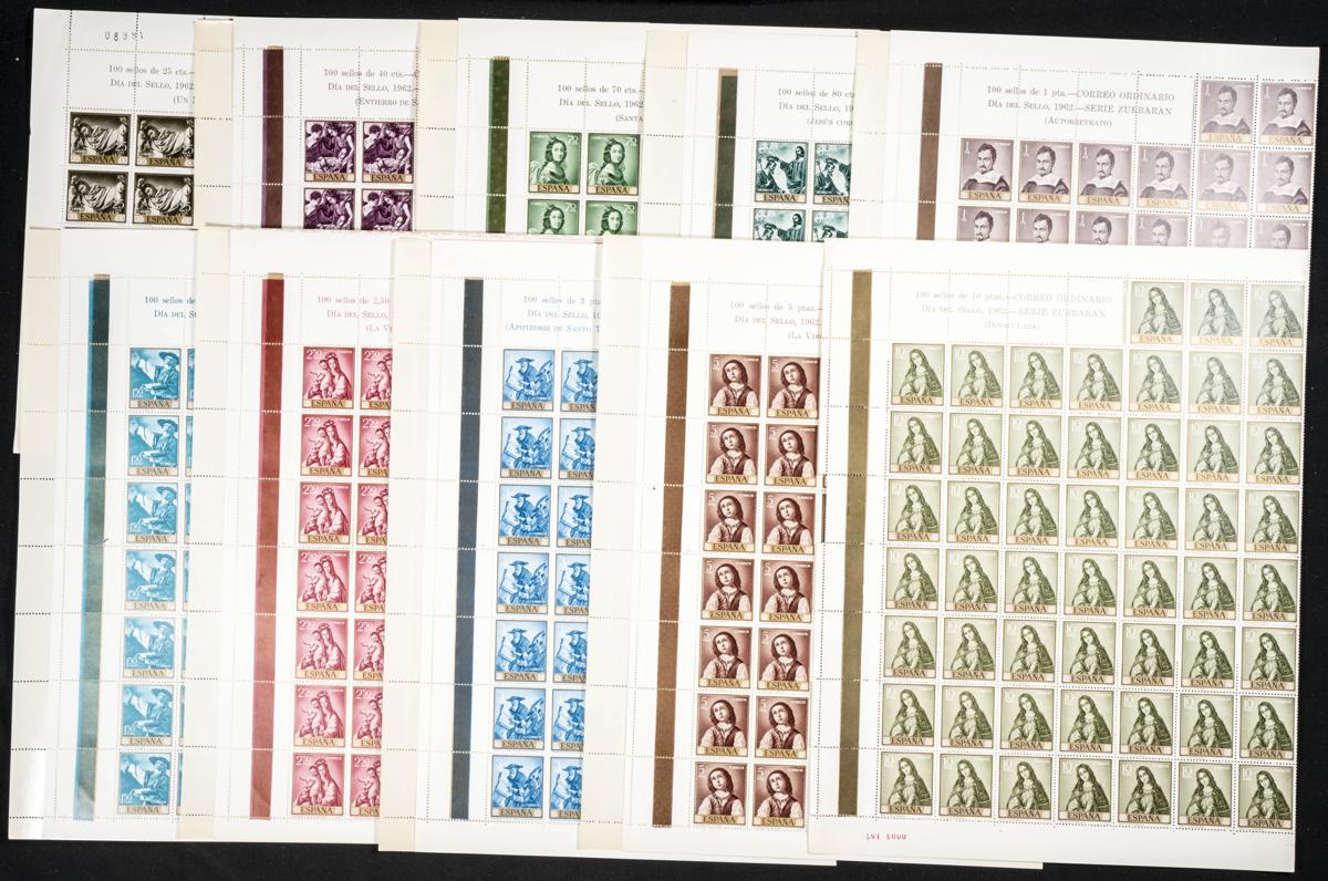 102 | Spanish Collection. Sets and stamps stock