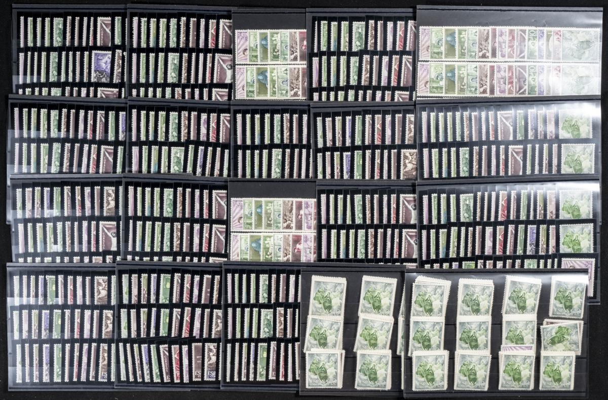 108 | Spanish Collection. Sets and stamps stock