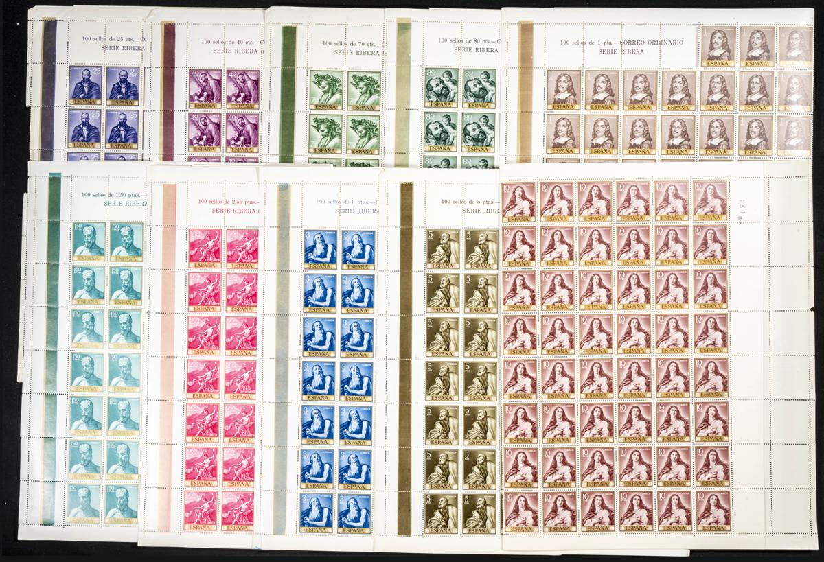 109 | Spanish Collection. Sets and stamps stock