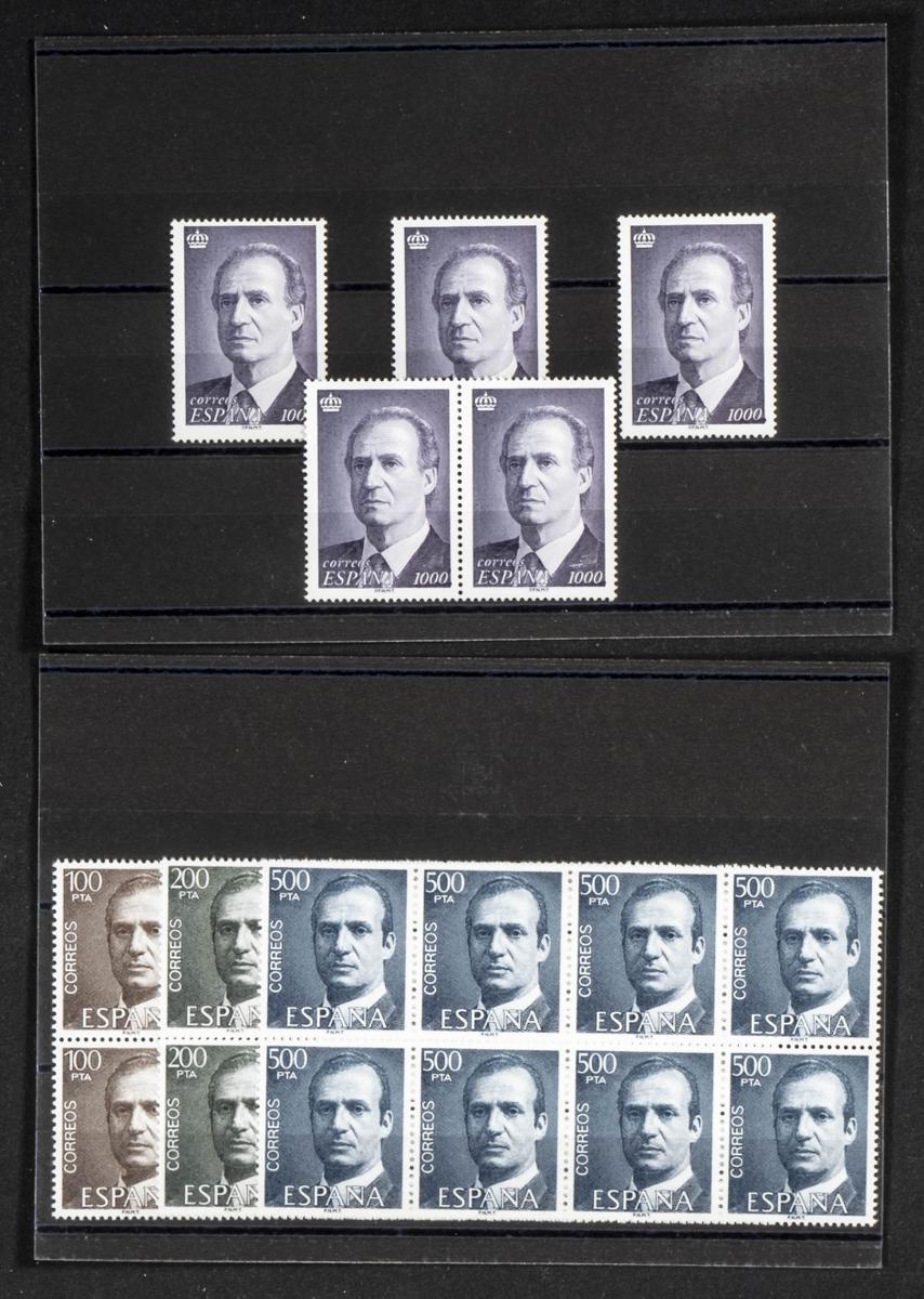 117 | Spanish Collection. Sets and stamps stock