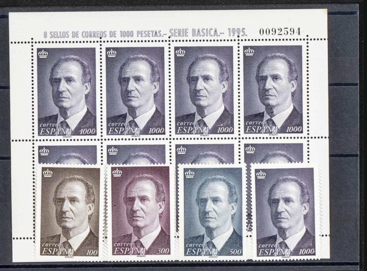 118 | Spanish Collection. Sets and stamps stock