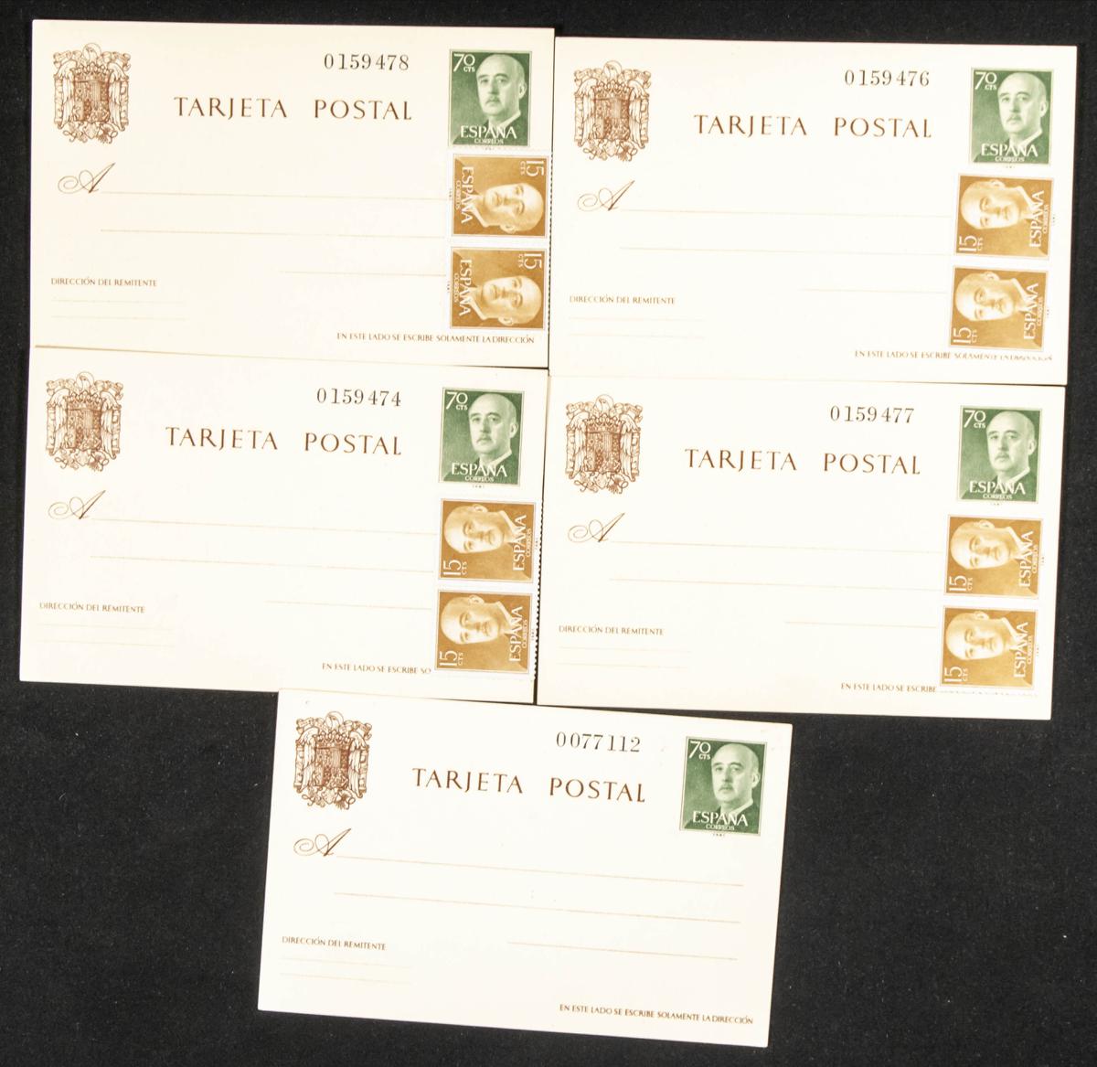 125 | Spanish Collection. Sets and stamps stock