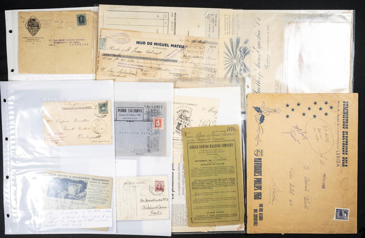 14 | Lotes y Colecciones.España. Historia Postal