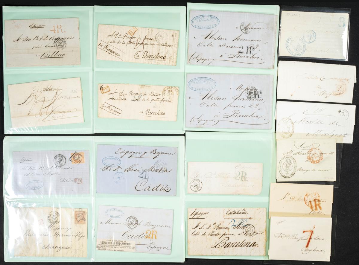 1 | Lotes y Colecciones.España. Historia Postal