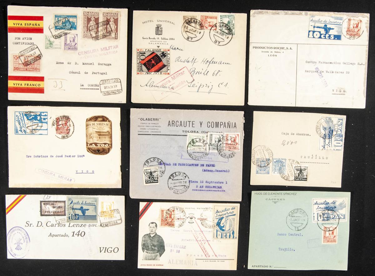 23 | Lotes y Colecciones.España. Historia Postal