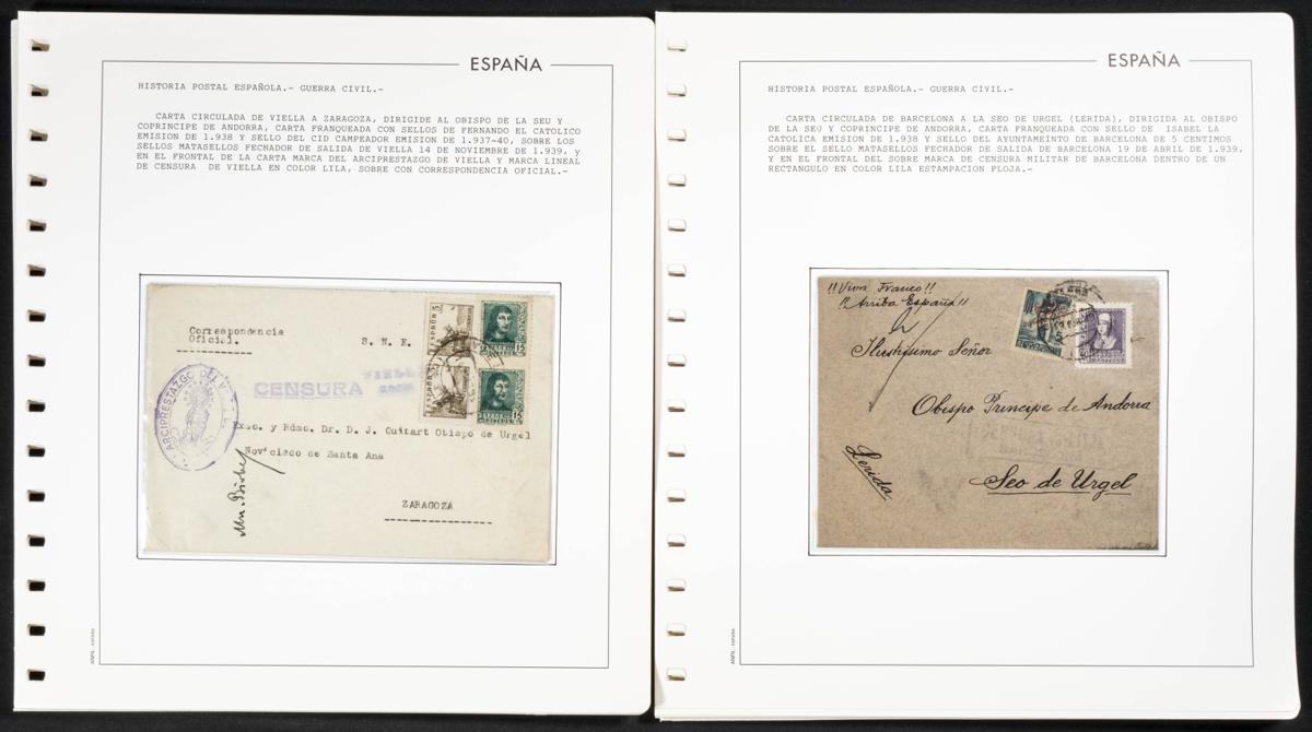 25 | Lotes y Colecciones.España. Historia Postal