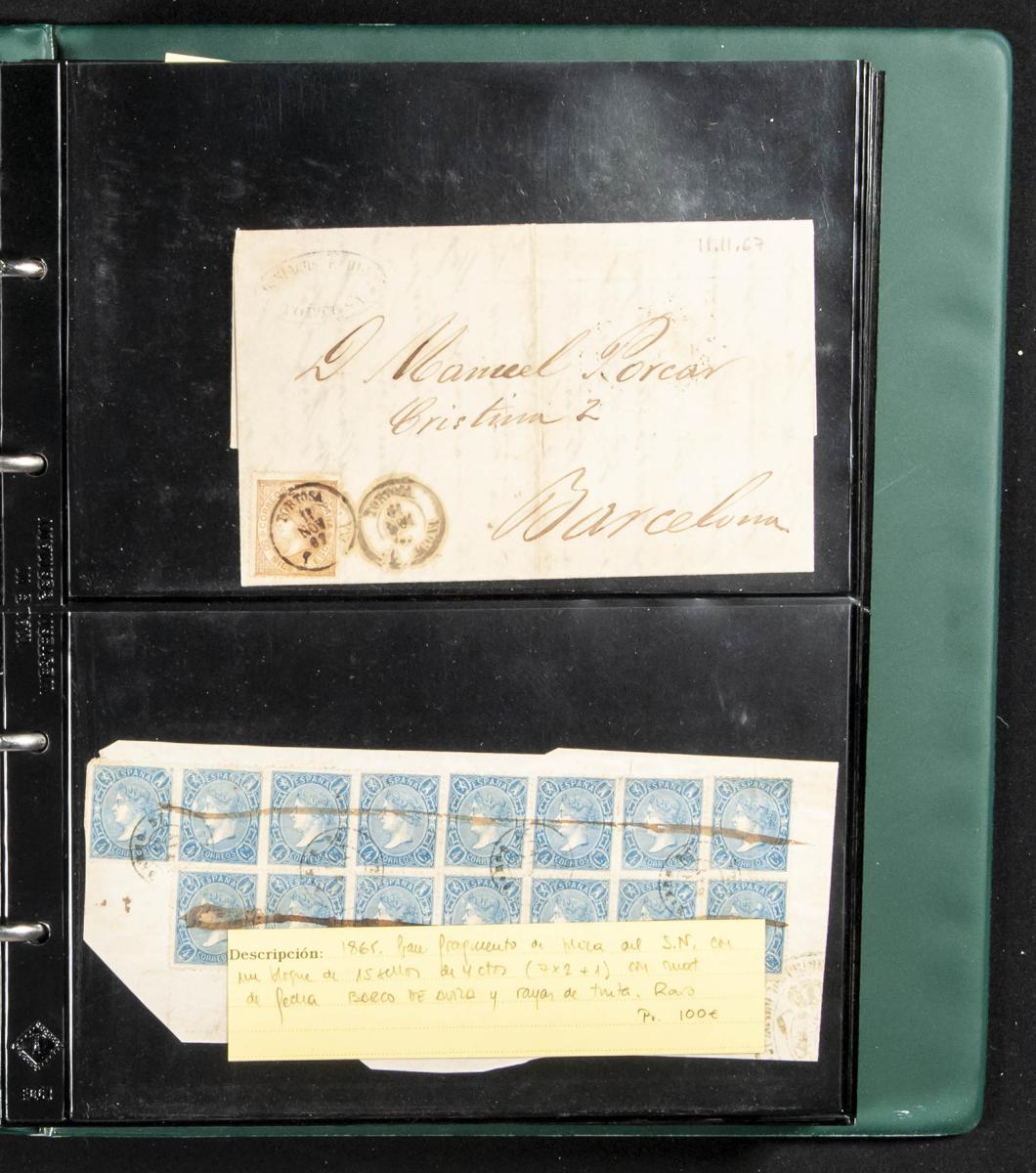 3 | Lotes y Colecciones.España. Historia Postal