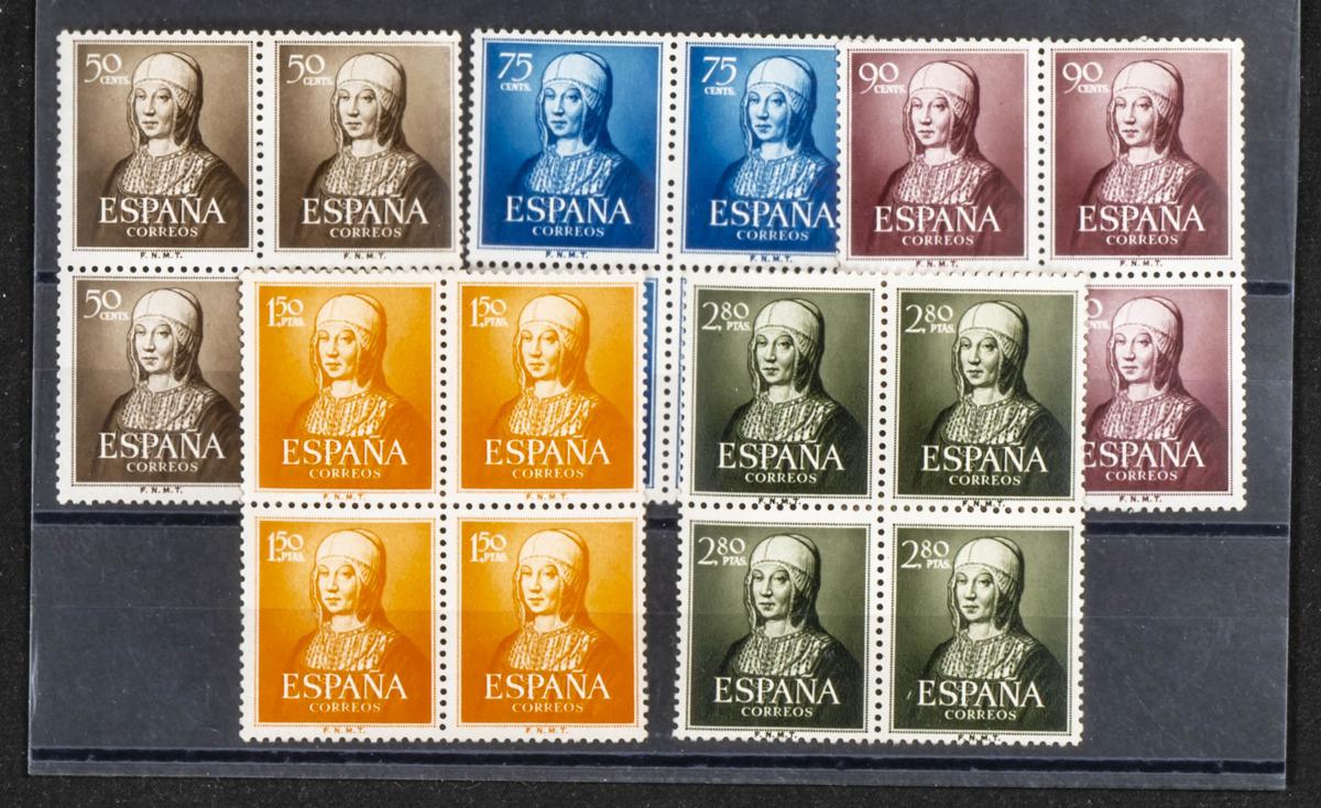 50 | Lotes y Colecciones.España. Stock de Series y Sellos