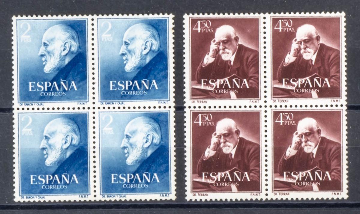 63 | Lotes y Colecciones.España. Stock de Series y Sellos