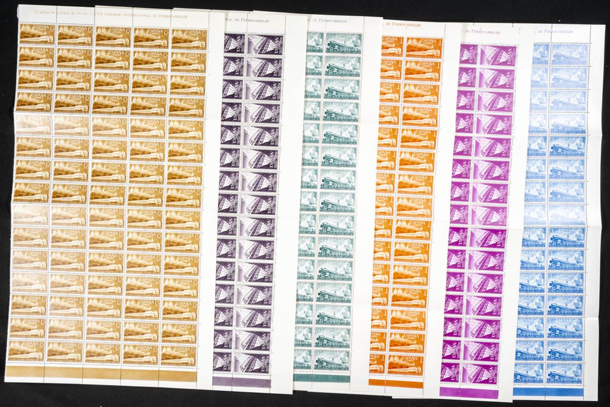 79 | Lotes y Colecciones.España. Stock de Series y Sellos