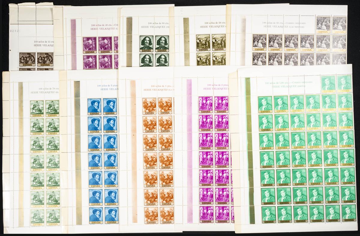 80 | Lotes y Colecciones.España. Stock de Series y Sellos