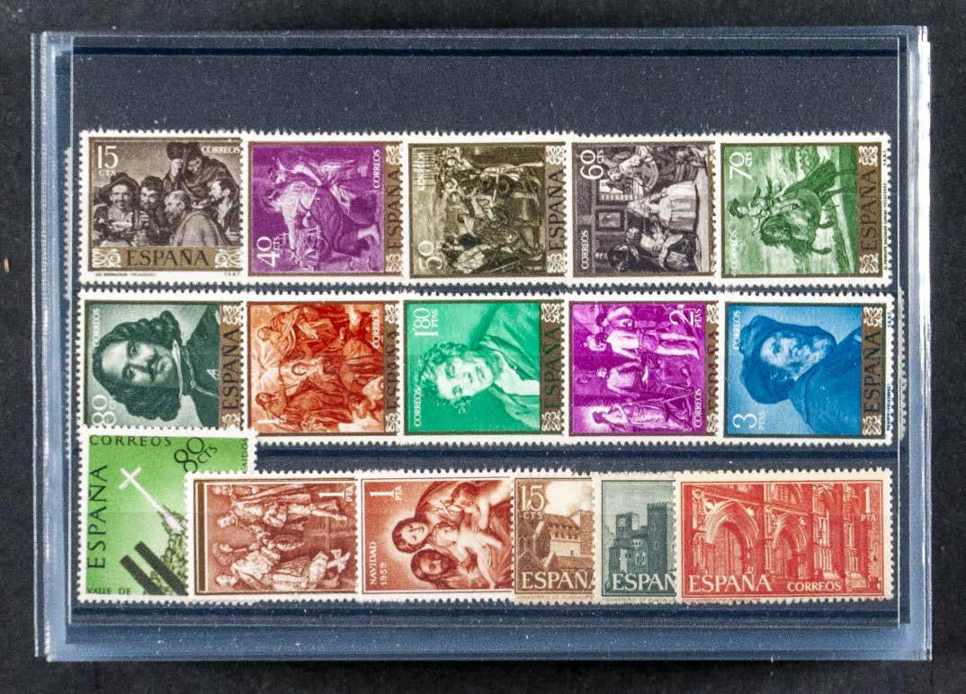 83 | Lotes y Colecciones.España. Stock de Series y Sellos