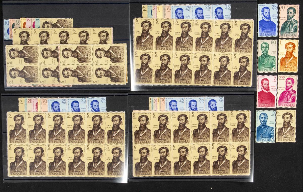 89 | Lotes y Colecciones.España. Stock de Series y Sellos