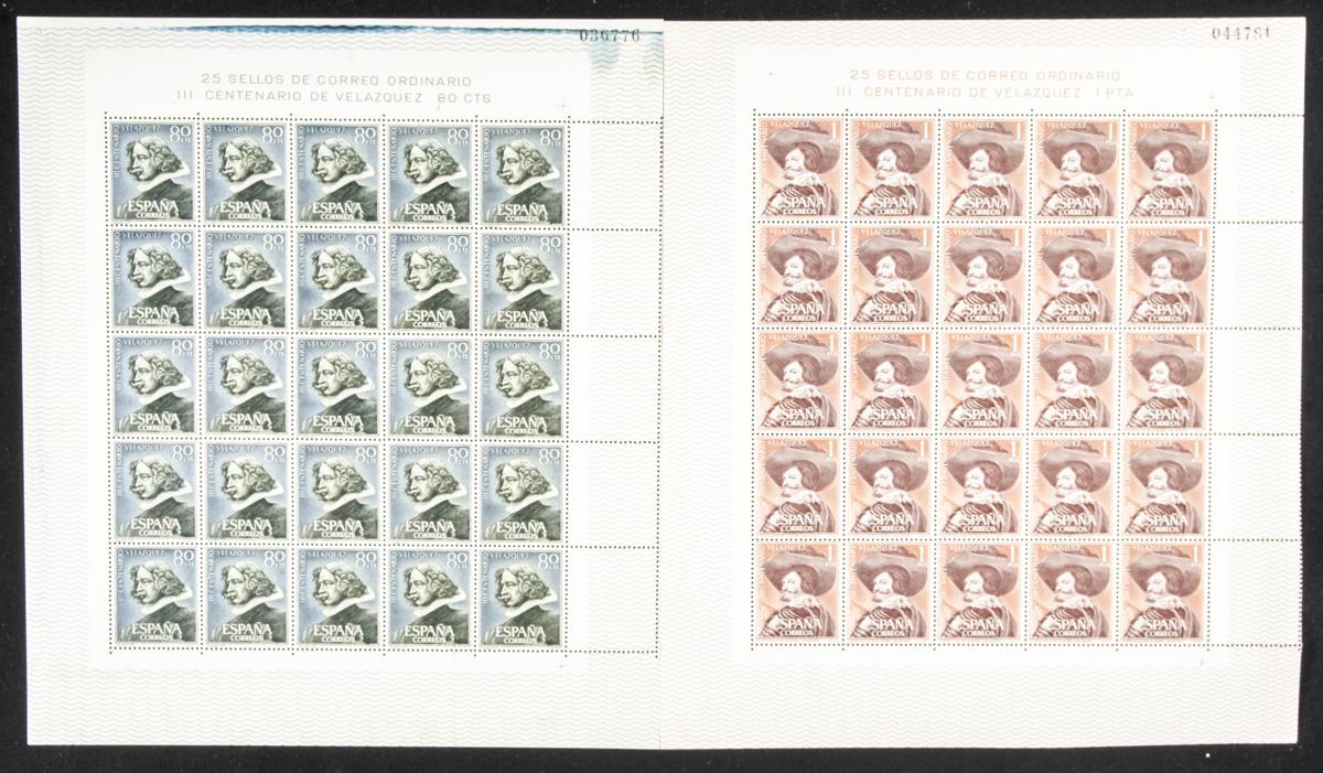 92 | Lotes y Colecciones.España. Stock de Series y Sellos