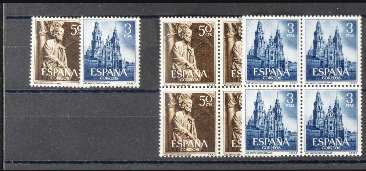104 | Spanish Collection. Sets and stamps stock
