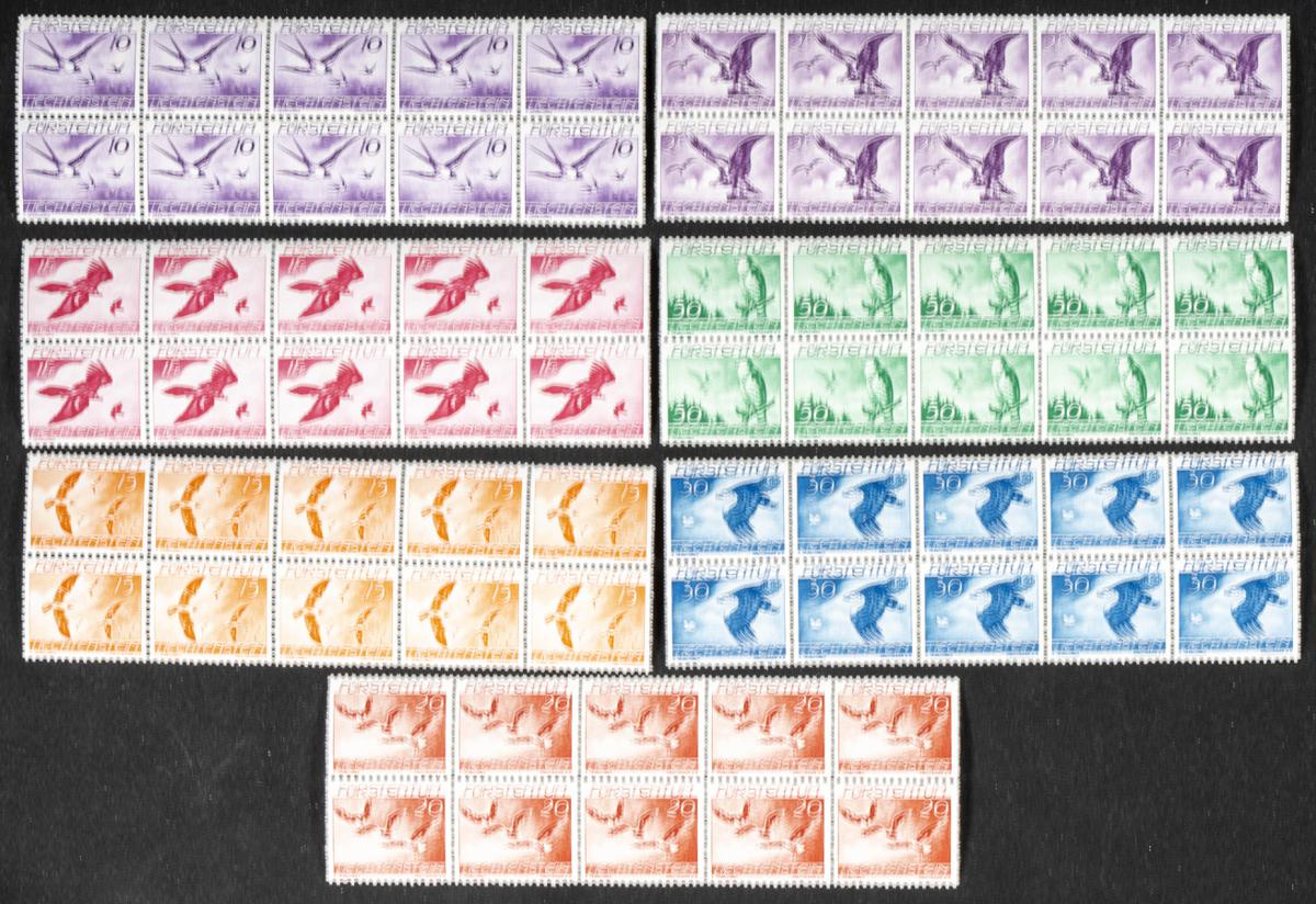 1082 | Liechtenstein. Sets and stamps stock