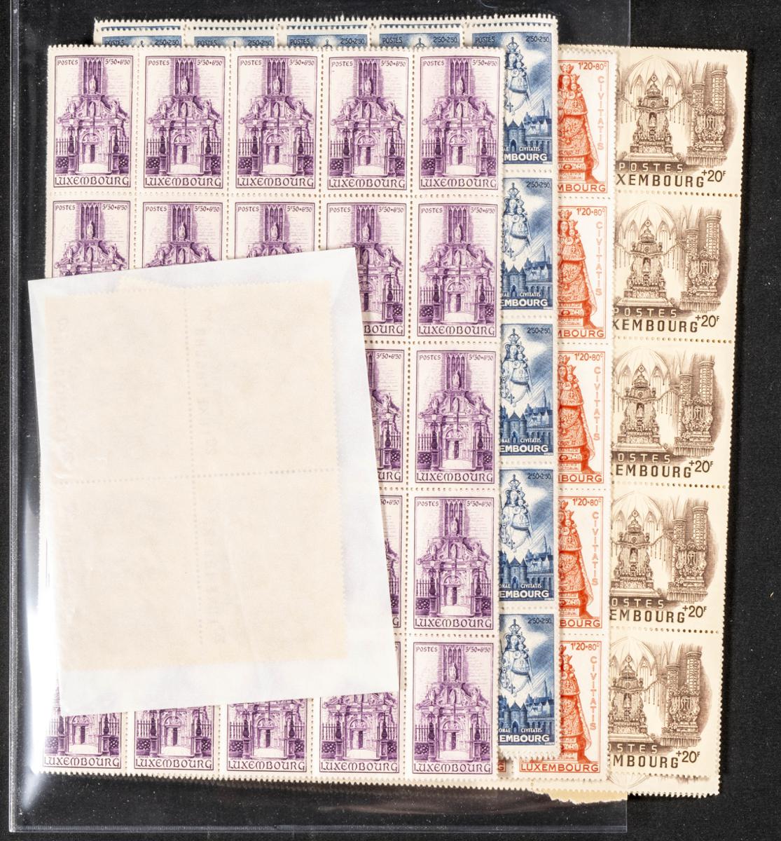 1099 | Luxemburgo. Stock de Series y Sellos