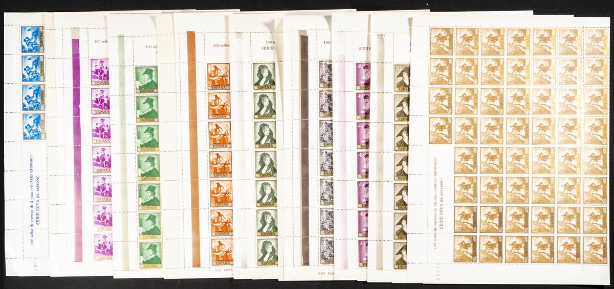 109 | Spanish Collection. Sets and stamps stock