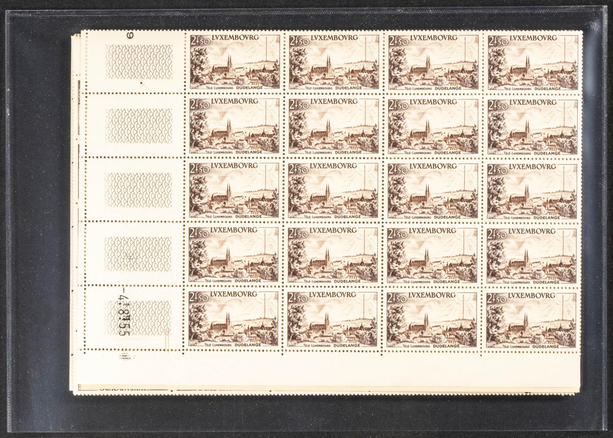 1123 | Luxemburgo. Stock de Series y Sellos
