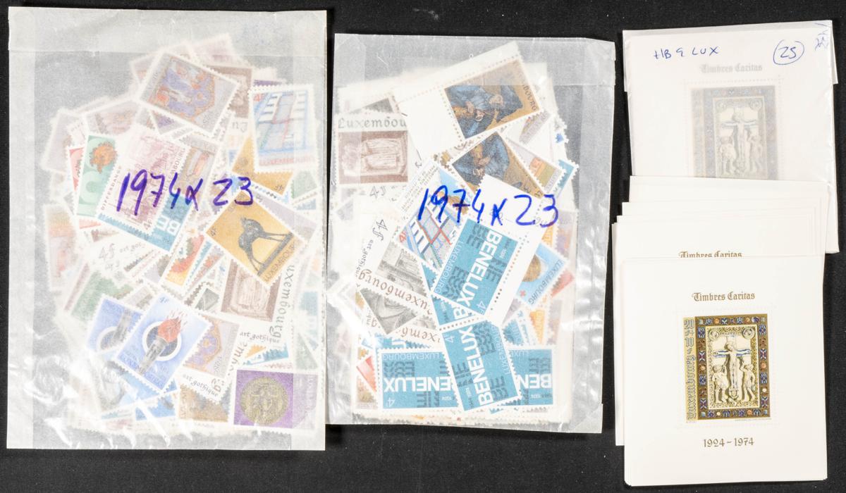 1162 | Luxembourg. Sets and stamps stock