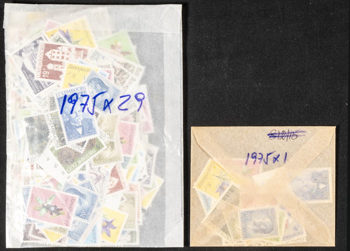 1164 | Luxembourg. Sets and stamps stock