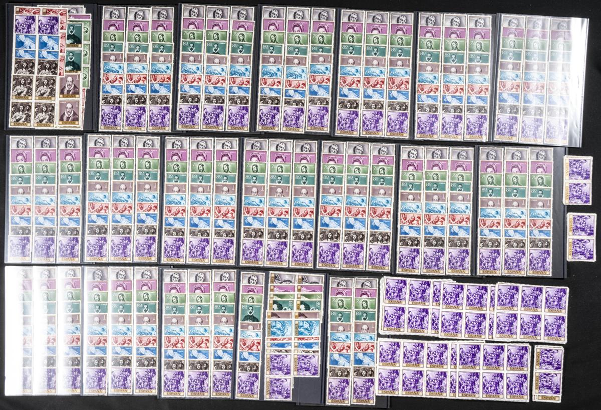 118 | Spanish Collection. Sets and stamps stock