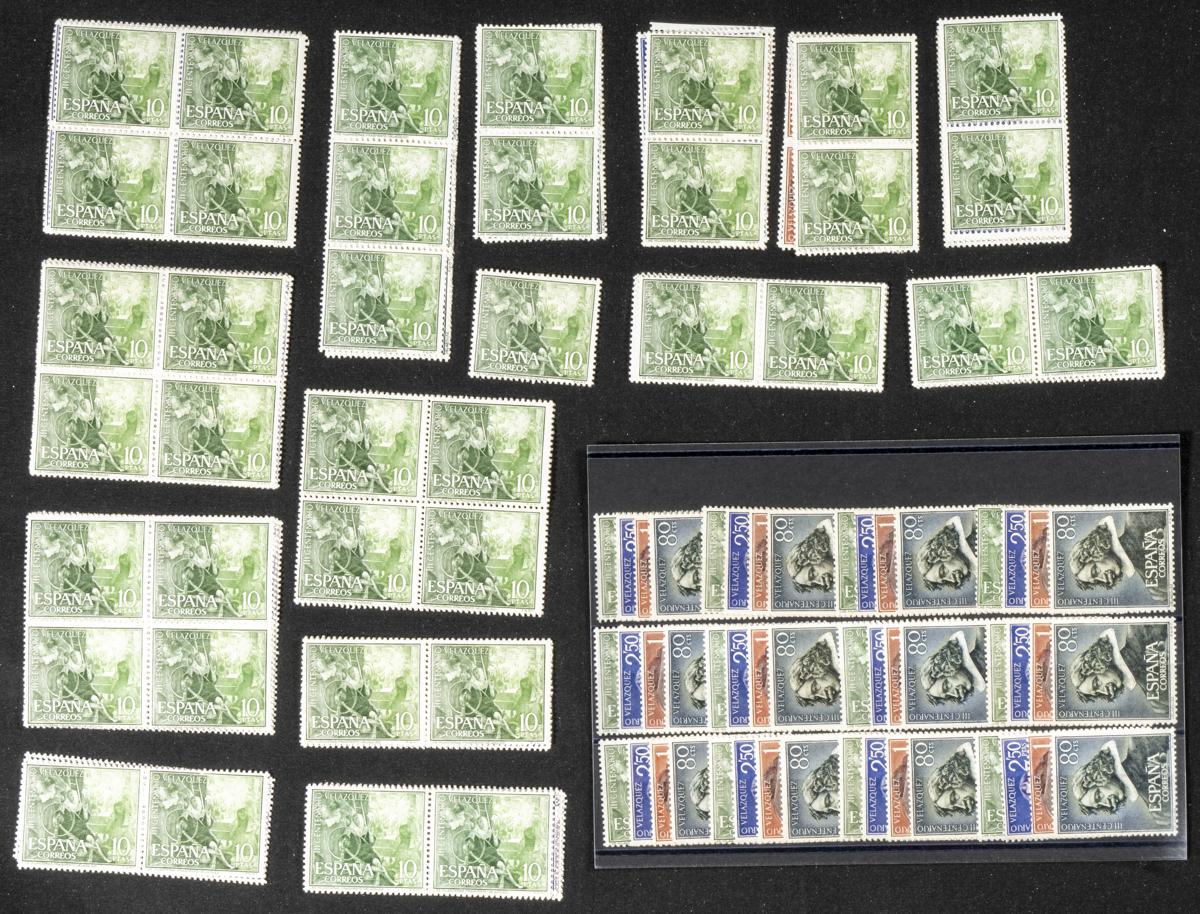 119 | Spanish Collection. Sets and stamps stock