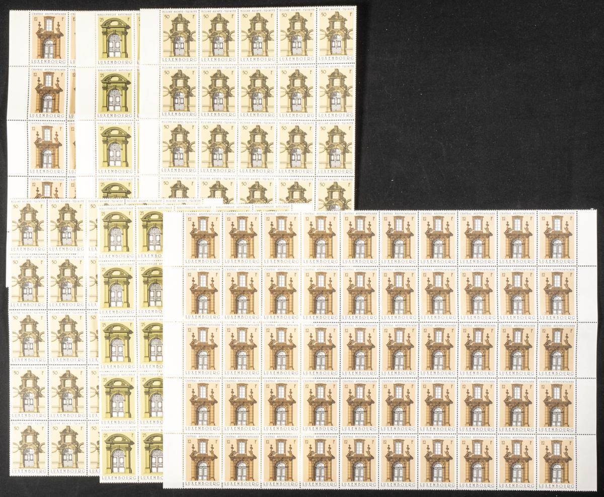 1203 | Luxembourg. Sets and stamps stock