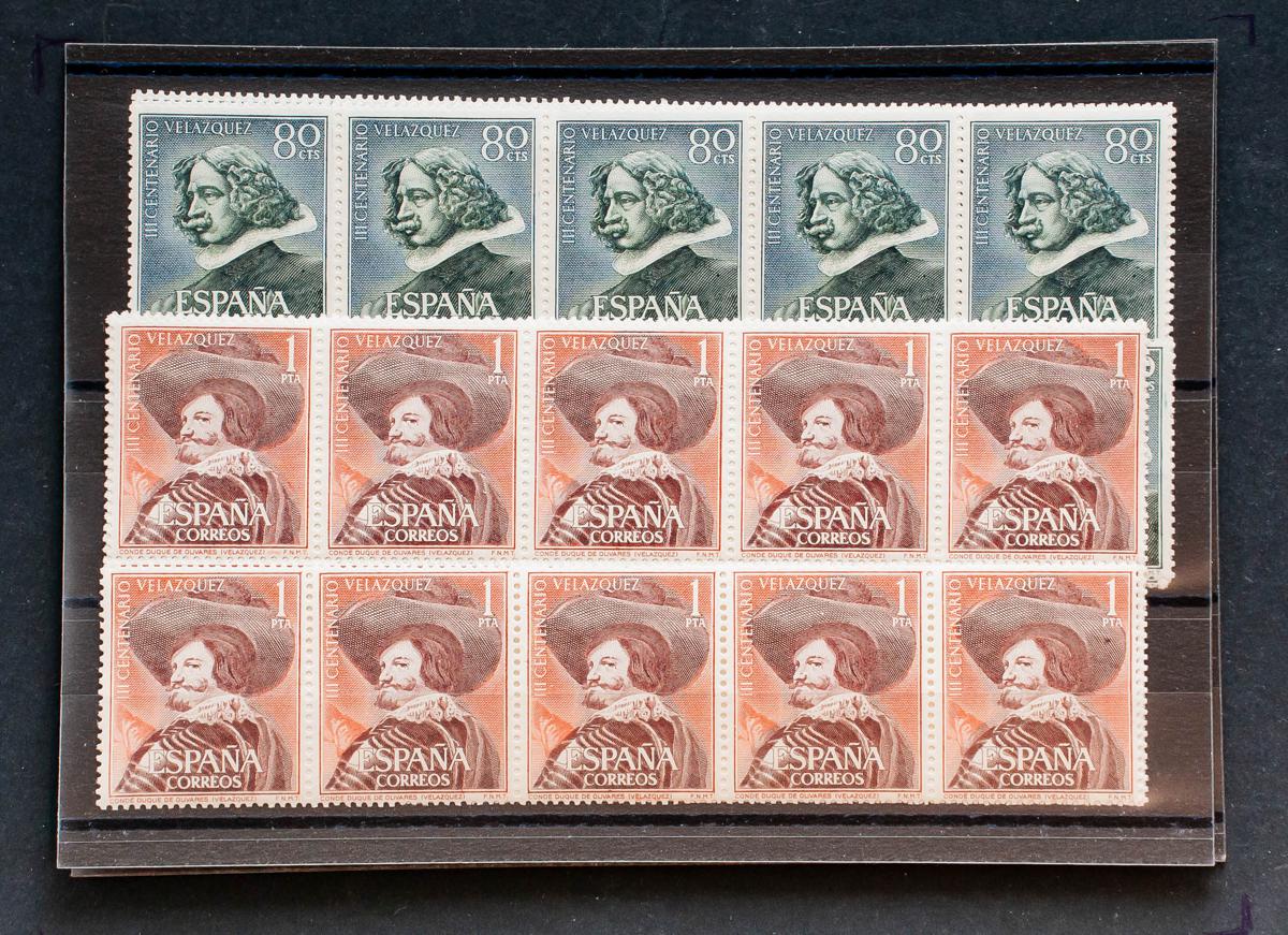 120 | Spanish Collection. Sets and stamps stock