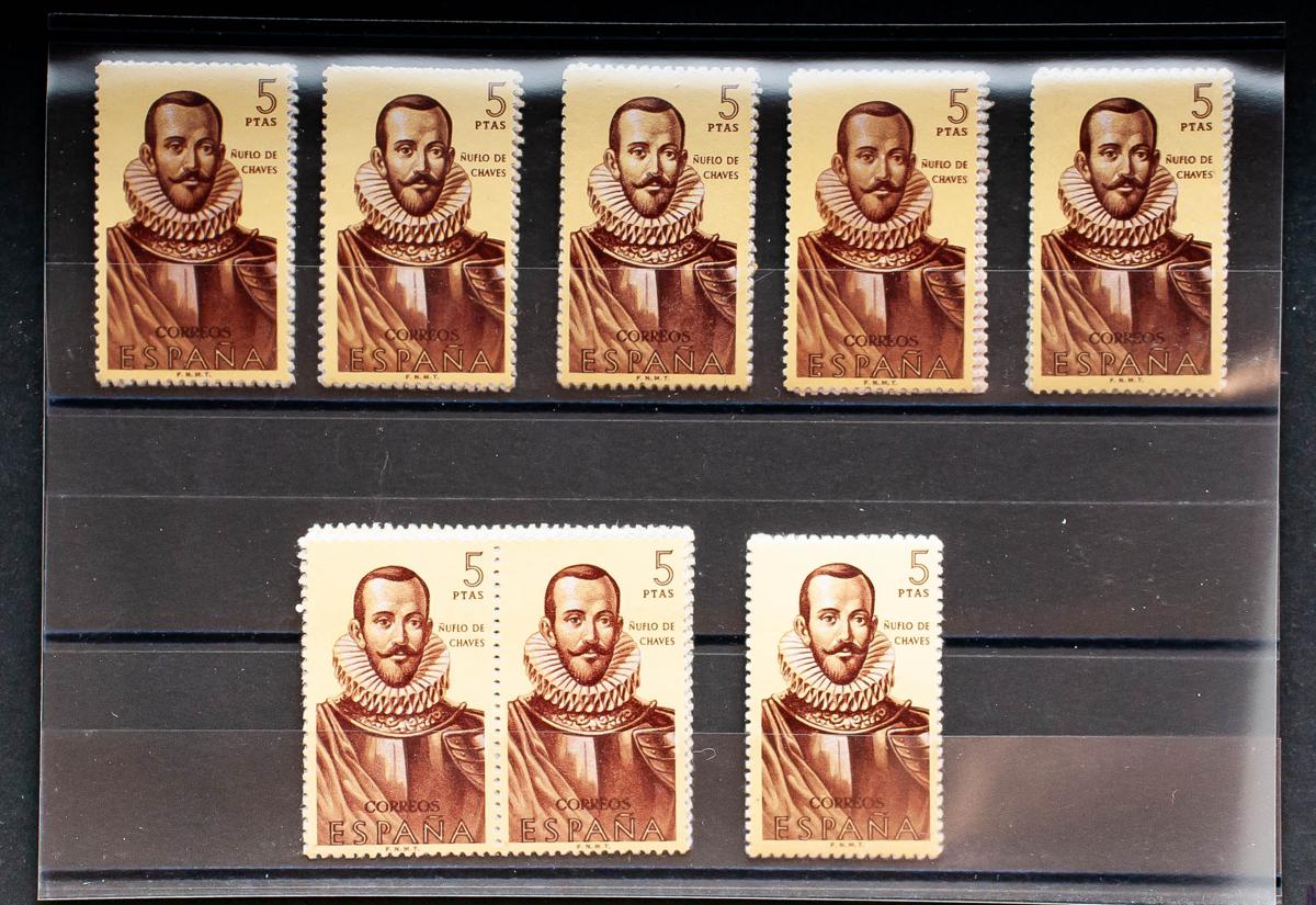 124 | Spanish Collection. Sets and stamps stock