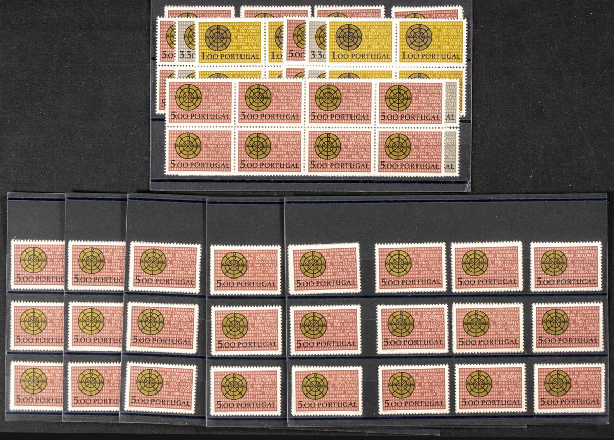 1256 | Portugal. Sets and stamps stock