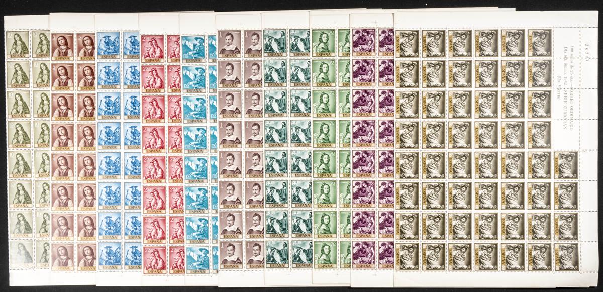 126 | Spanish Collection. Sets and stamps stock