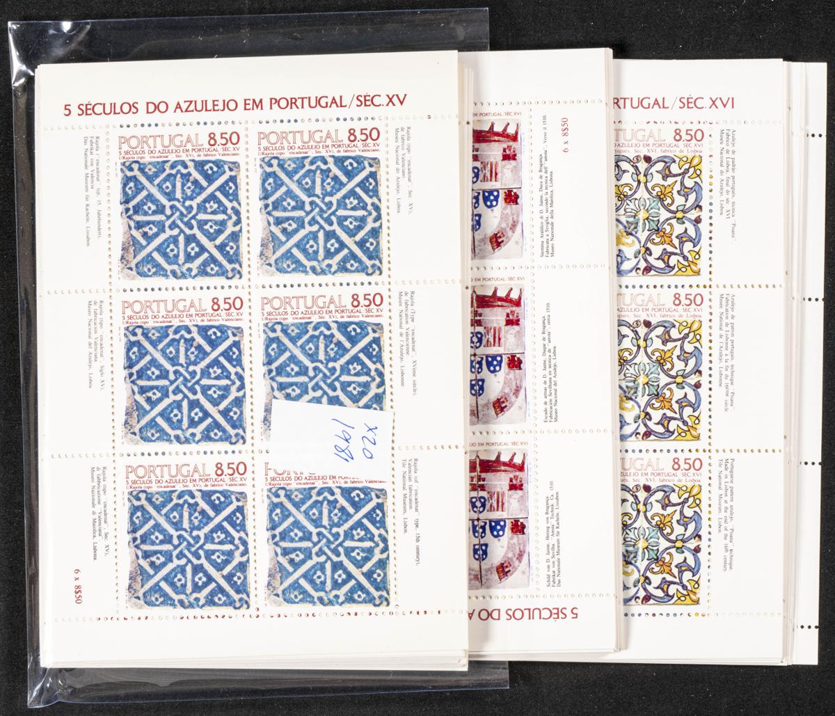 1289 | Portugal. Sets and stamps stock