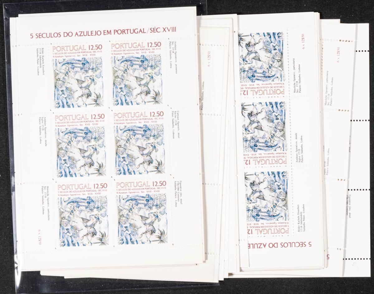 1296 | Portugal. Stock de Series y Sellos