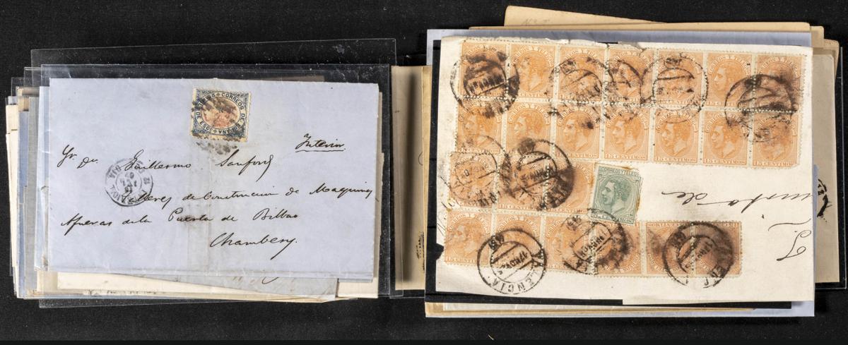 12 | Lotes y Colecciones.España. Historia Postal