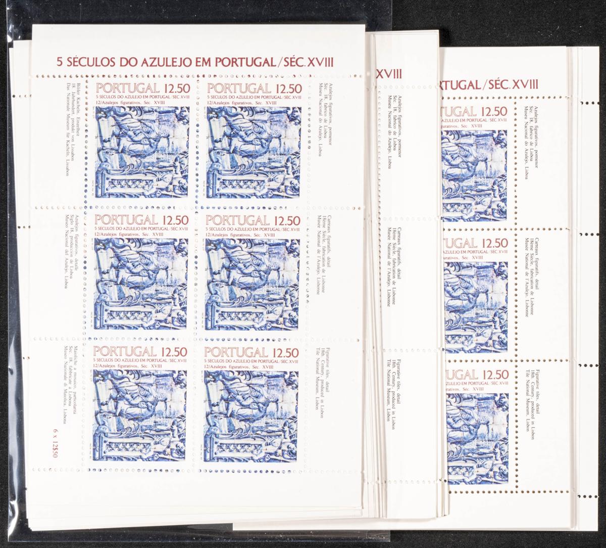 1301 | Portugal. Stock de Series y Sellos