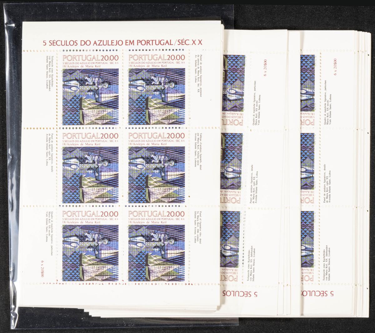 1304 | Portugal. Stock de Series y Sellos