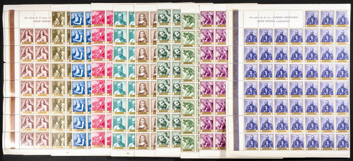 131 | Spanish Collection. Sets and stamps stock