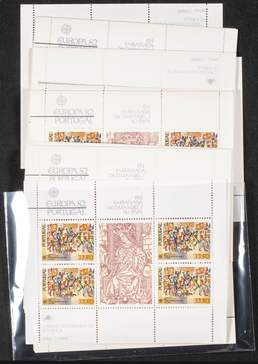 1330 | Portugal. Stock de Series y Sellos