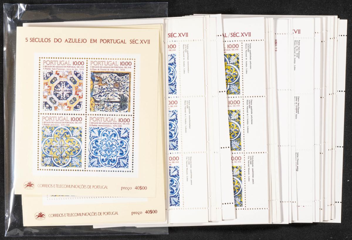 1332 | Portugal. Stock de Series y Sellos