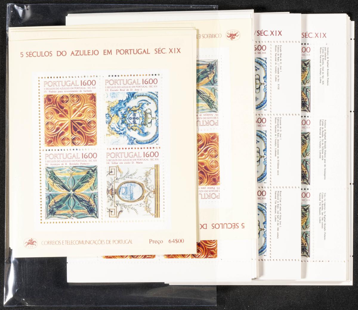 1340 | Portugal. Stock de Series y Sellos