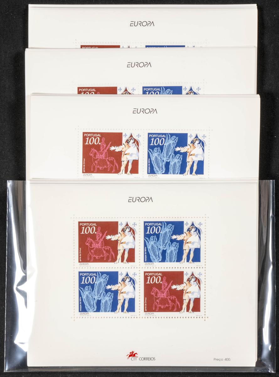 1358 | Portugal. Stock de Series y Sellos